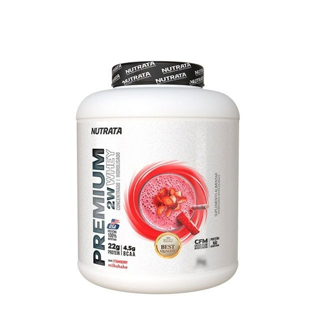 Premium Whey (2kg) - Sabor: Morango