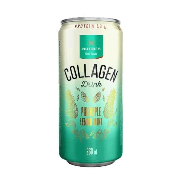 Collagen Drink (260ml) - Sabor: Abacaxi com Hortelã e Limão