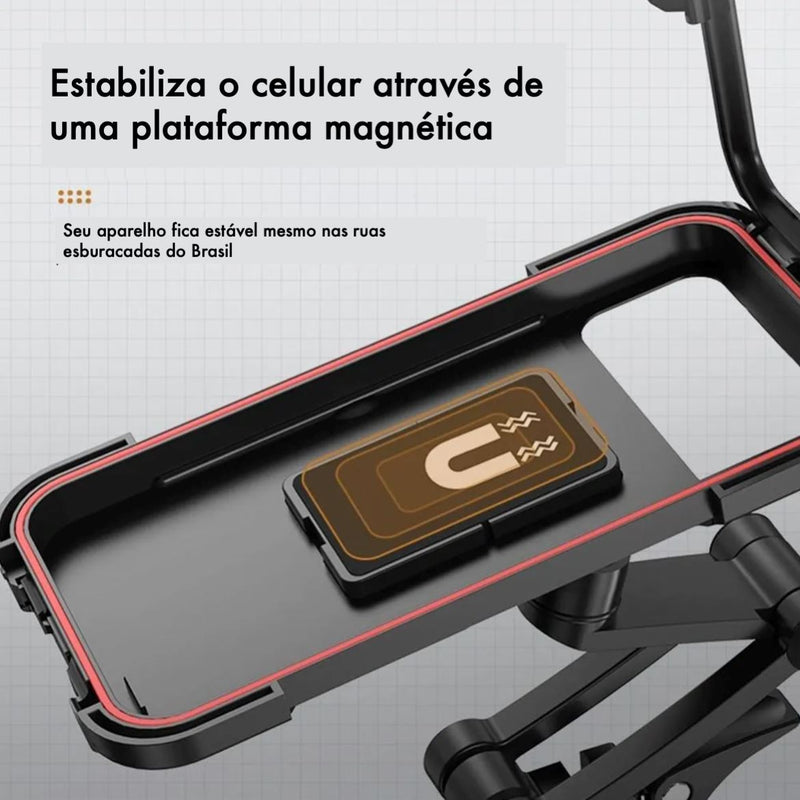 Suporte de Celular Impermeável para Bike e Motocicleta 360 Moto